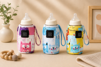 Portable USB bottle warmer bag for travel and on-the-go feeding — Use Lovy