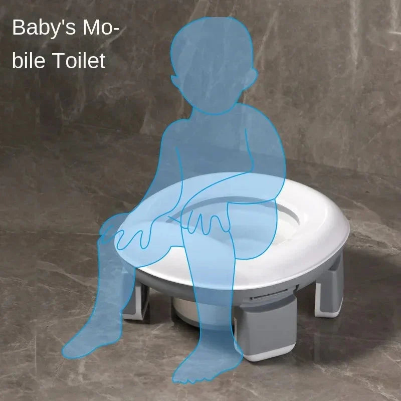 Foldable baby potty for road trips and travel days — Use Lovy