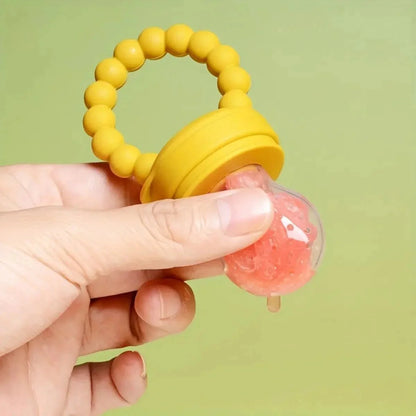 3-piece silicone fruit feeders for babies introducing solids — Use Lovy