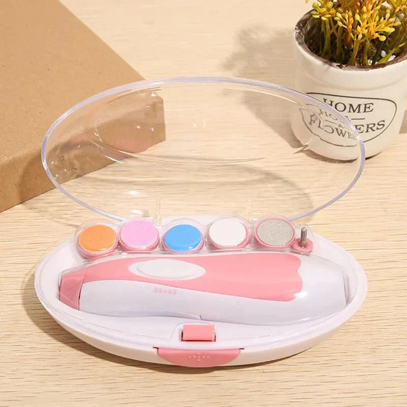 Newborn-safe nail trimmer set in soft case — Use Lovy