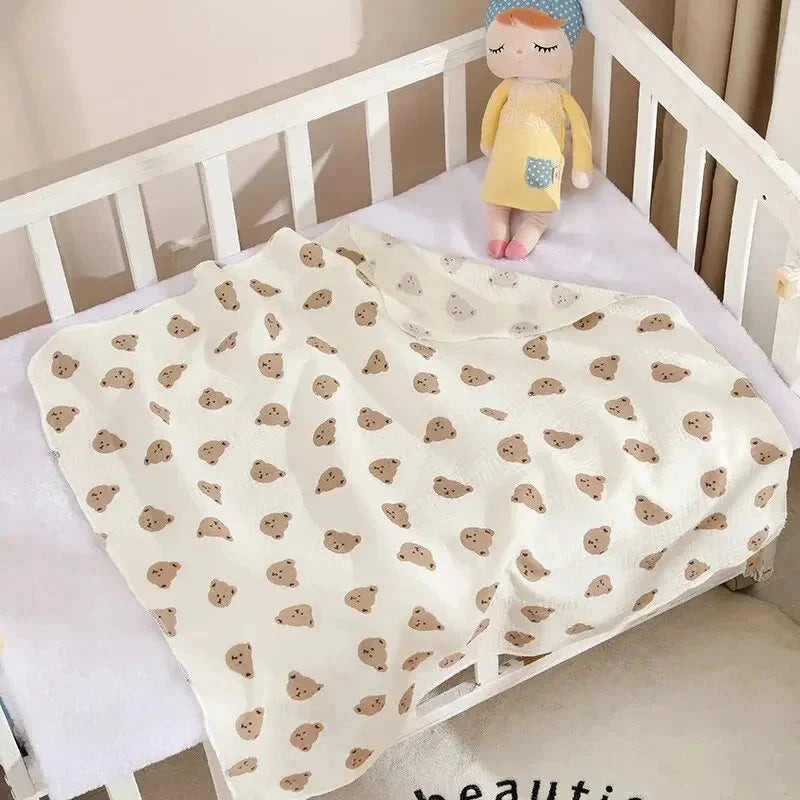 Generous size muslin swaddle for newborns to 2 years — Use Lovy